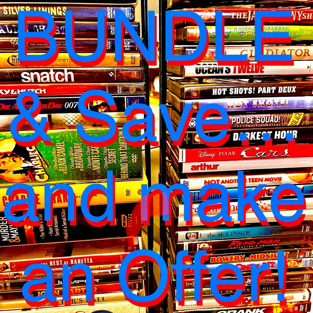 Bundle and Save, and make an offer!